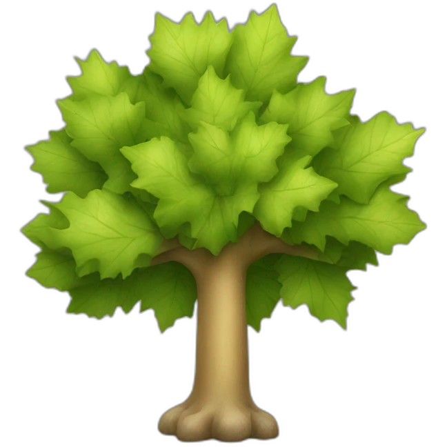 Platanus emoji