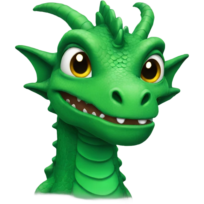 Green dragon emoji