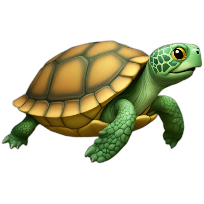 tortue sur tortue emoji