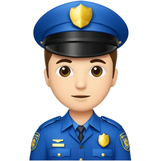 fancy police officer emoji