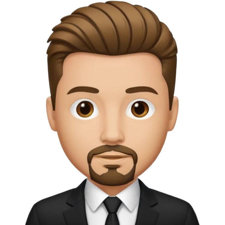Man very style head emoji