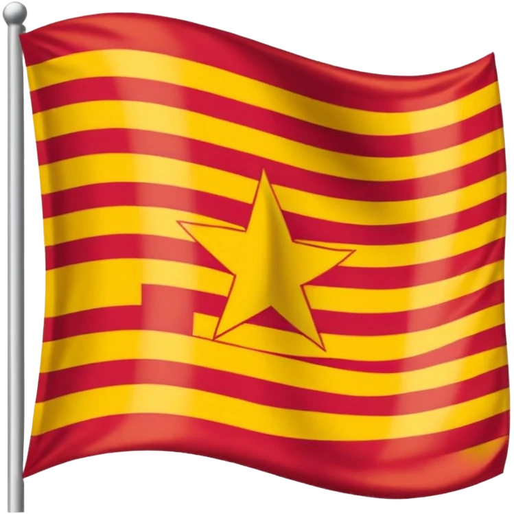 Bandiera della catalunya dimensione 64x64 emoji