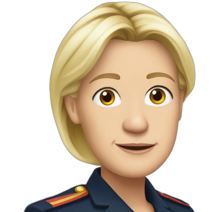 Marine Lepen présidente emoji