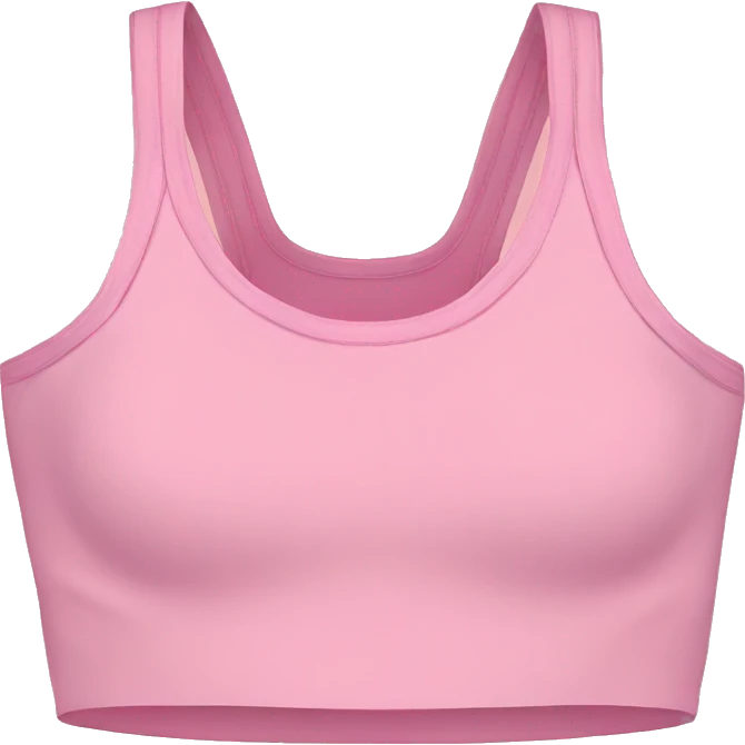 pink crop top emoji