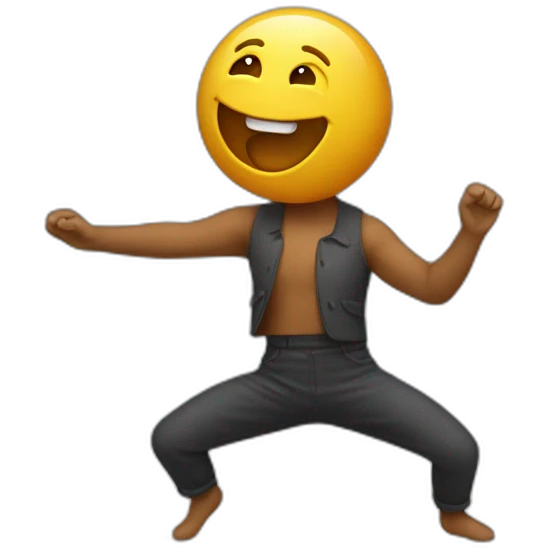 Chat qui danse emoji