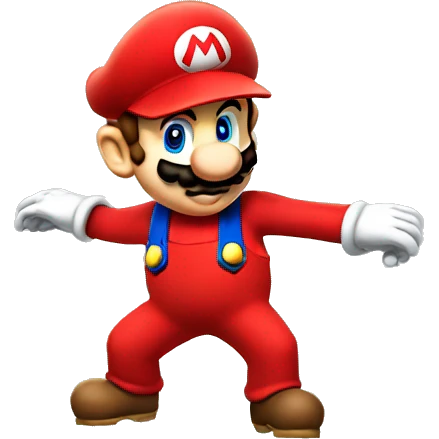 mario dancing emoji