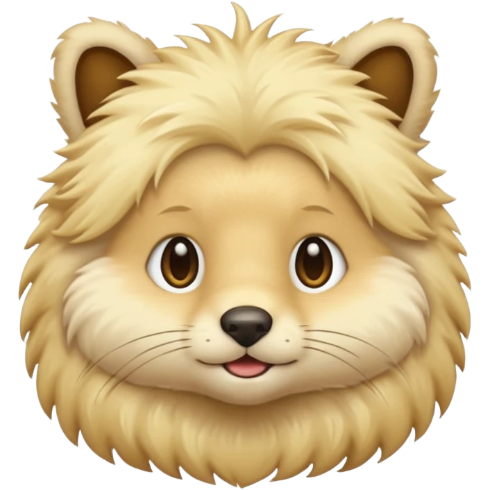 blonde animal emoji