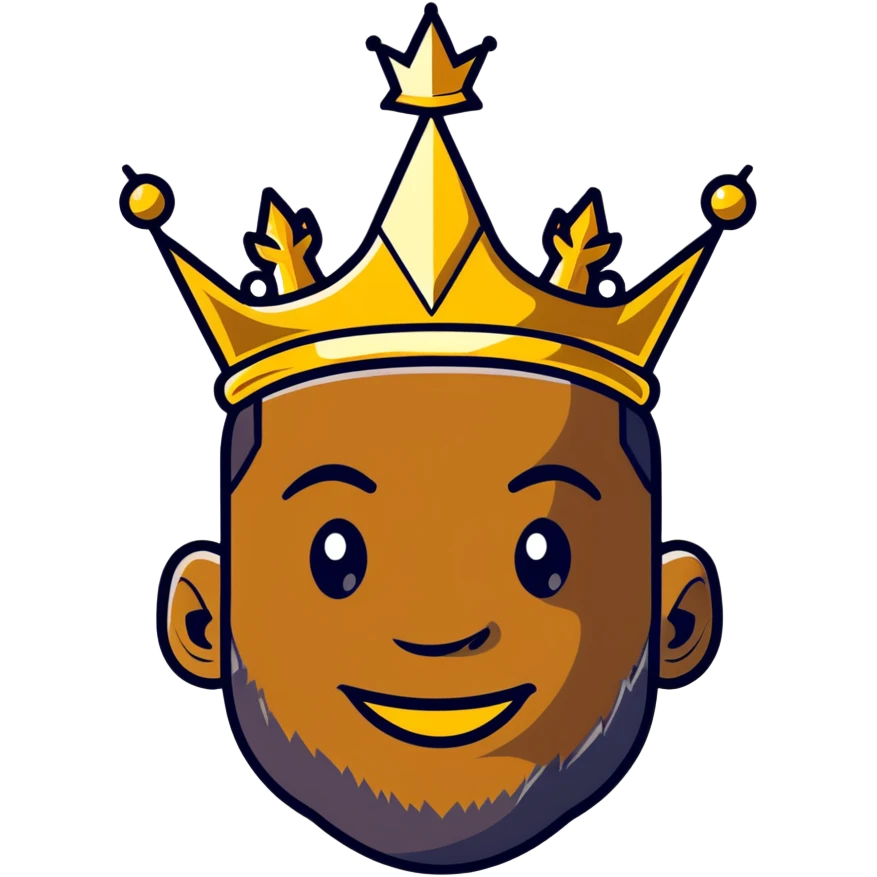 LeBron James as the sun emoji