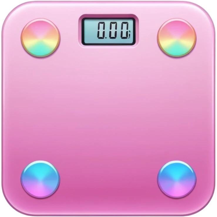 pink body scale emoji