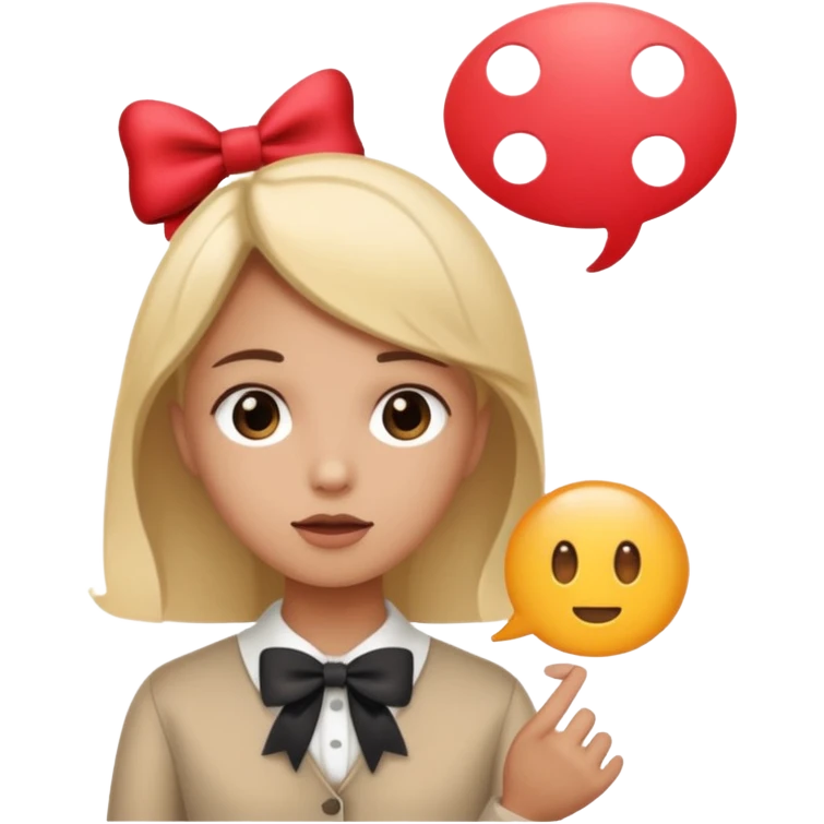 🎀🗯️ emoji