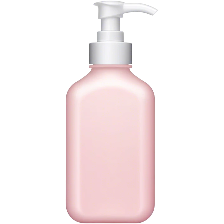 Pale pink lotion bottle emoji