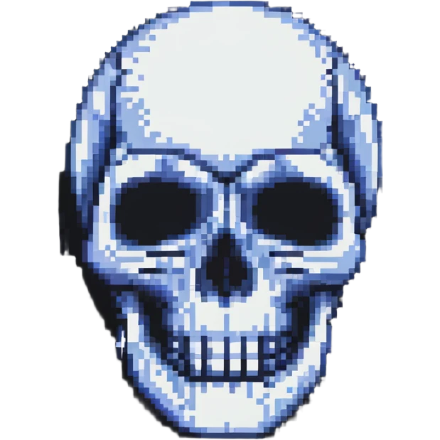 skull face emoji