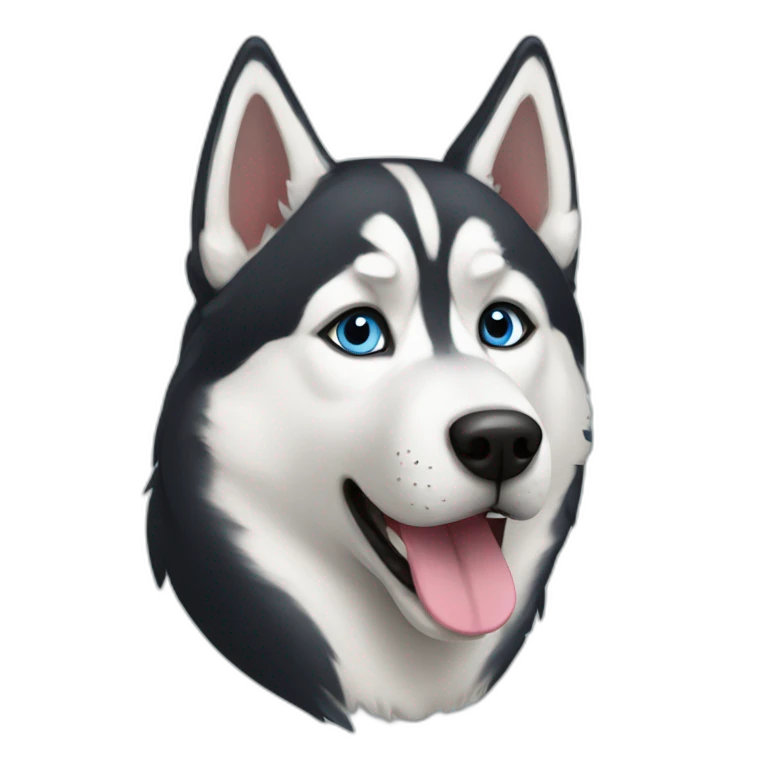 Siberian Husky emoji
