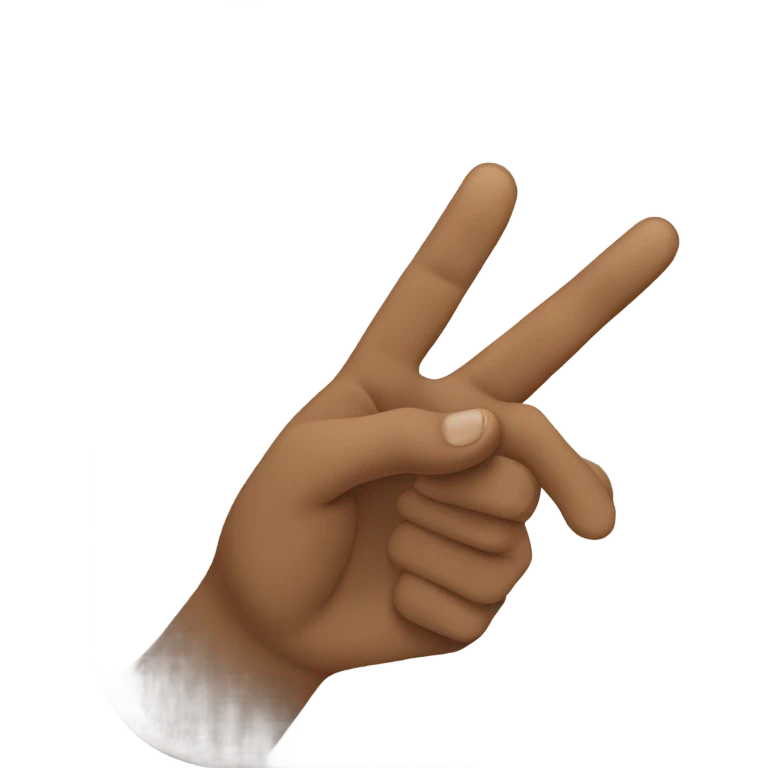Shaky left hand dropping iPhone 14 emoji