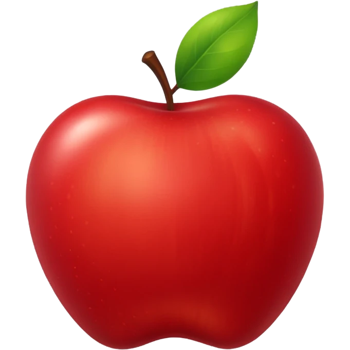 Maça do iphone emoji