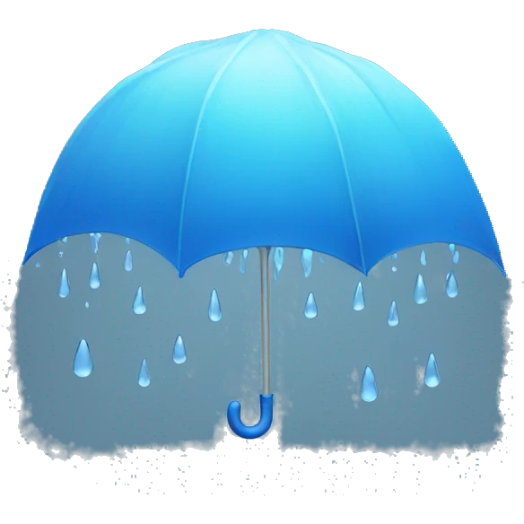 rain emoji