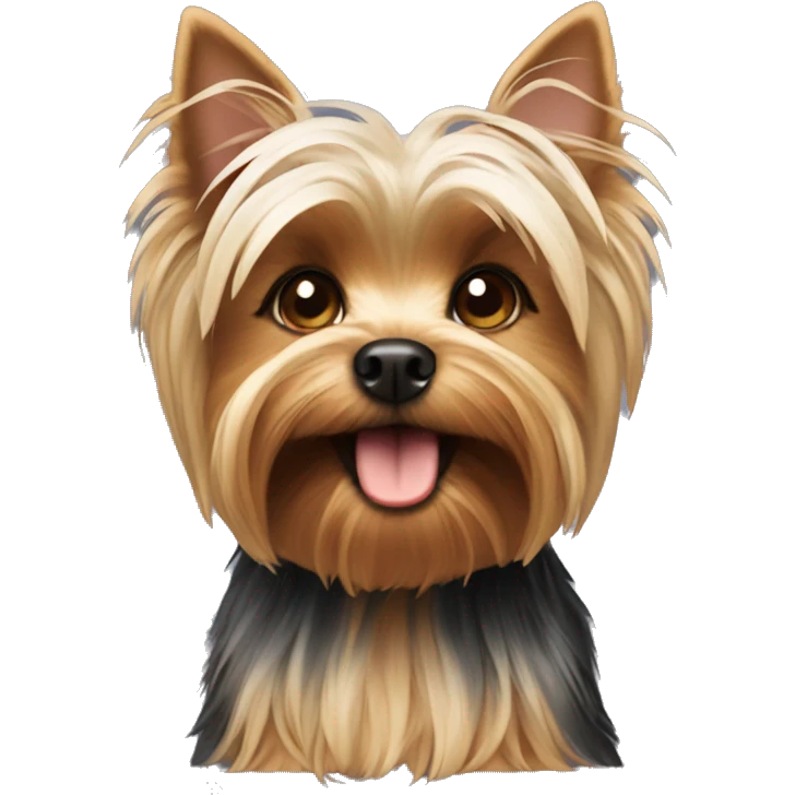  cute Yorkshire Terrier emoji