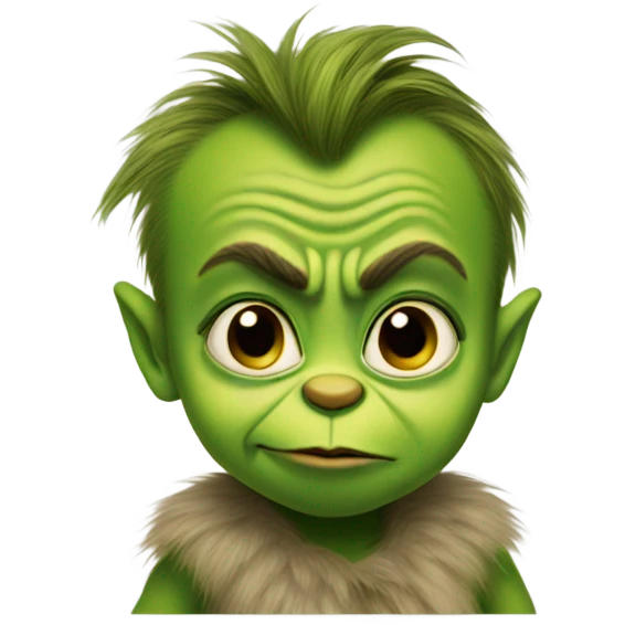 Baby grinch  emoji