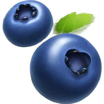 Blueberry  emoji