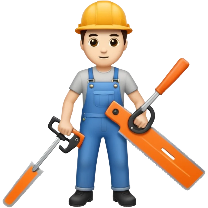 men with saws emoji