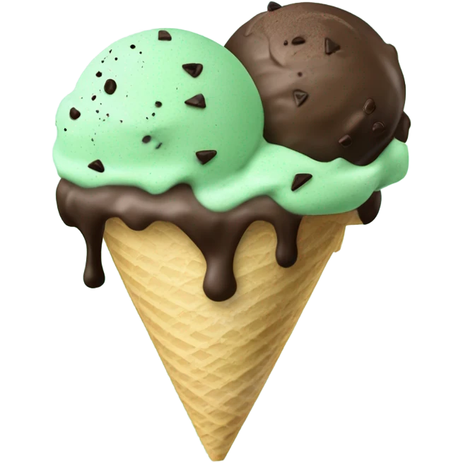 mint chocolate chip emoji