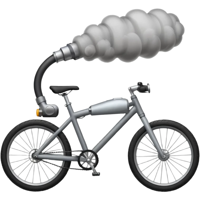 vehile pollution bike silencer smoke emoji