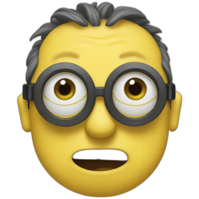Minion as human emoji