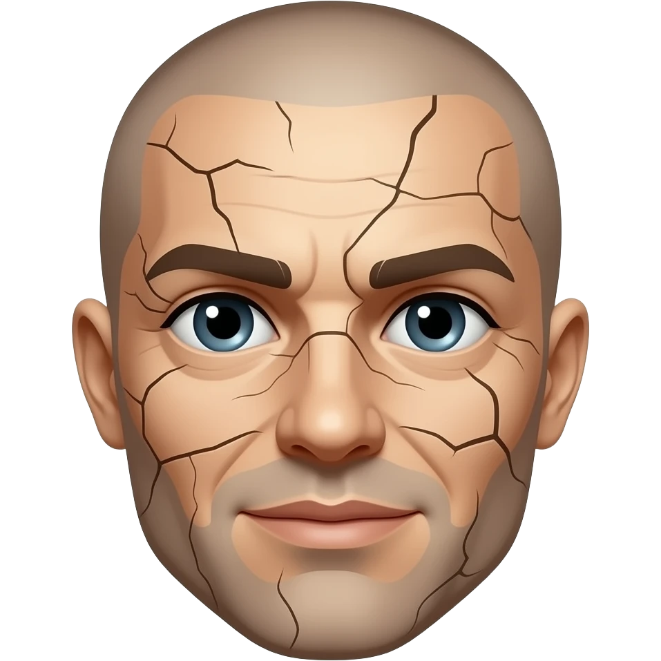 crack and dry face cute emoji emoji