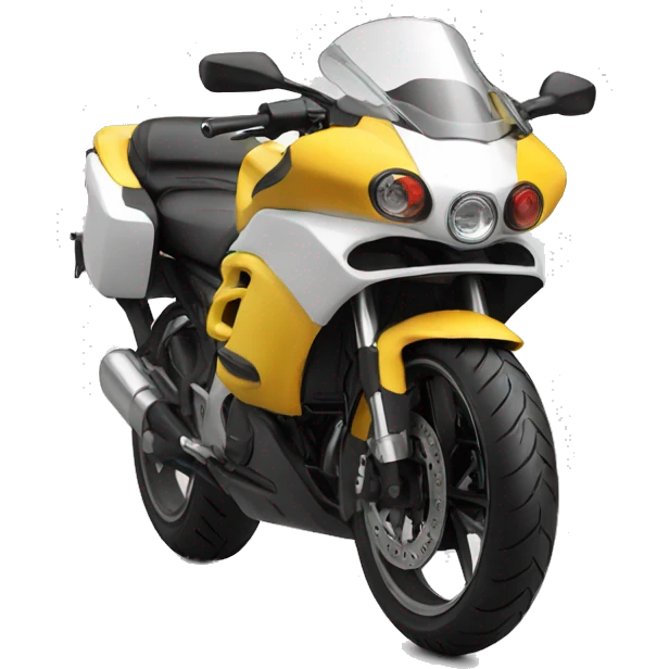 Moto faite en billet  emoji