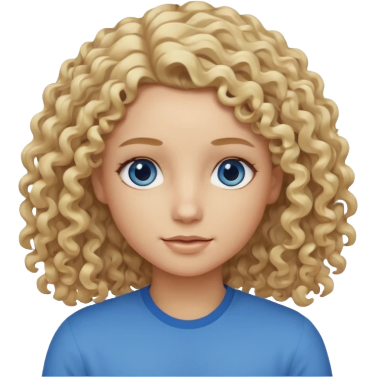 Curly blond blue eyes. Long hair cool beige blond. Longer hair beige ash blonde. emoji
