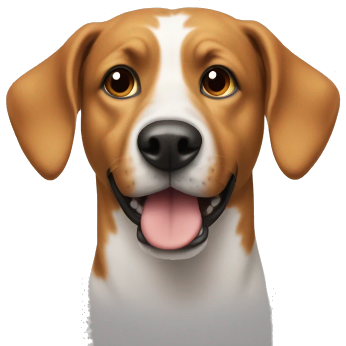 question mark in dog’s face emoji