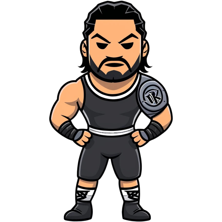 Roman Reigns WWE wrestler emoji