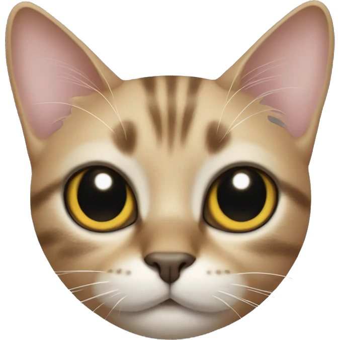 cat with black heart eyes  emoji