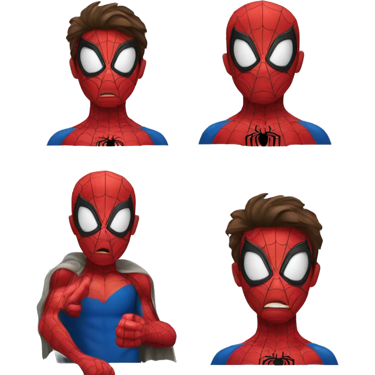 Spiderman emoji