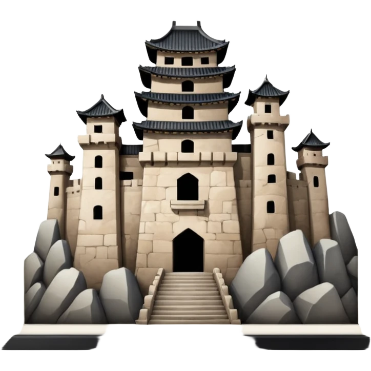 South Korea castle emoji