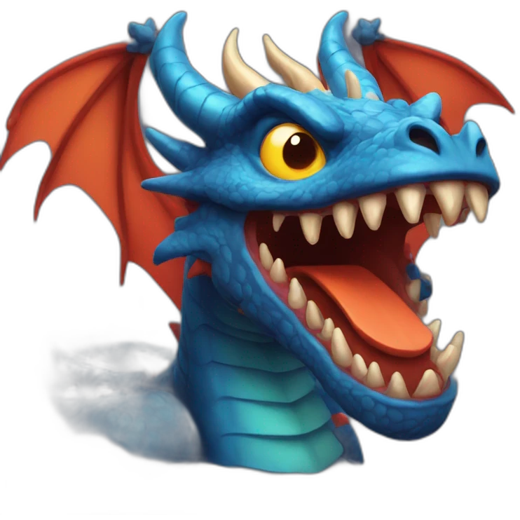 Demon dragon emoji