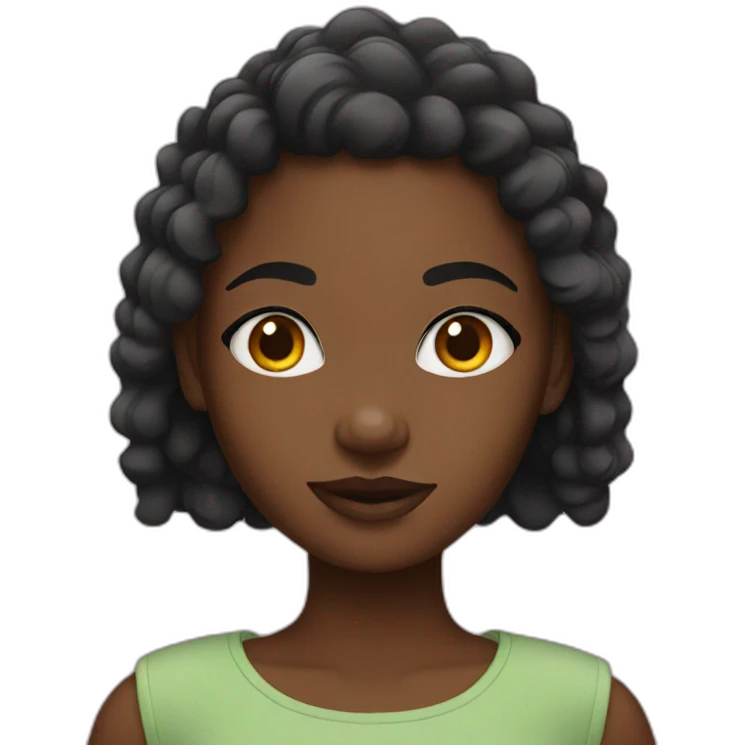 Black girl  emoji