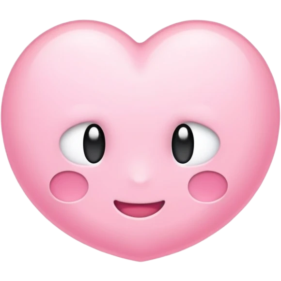 Light pink texts emoji
