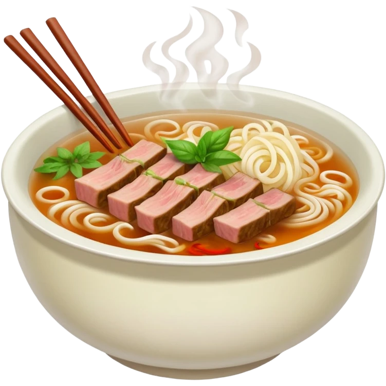 pho vietnamese emoji