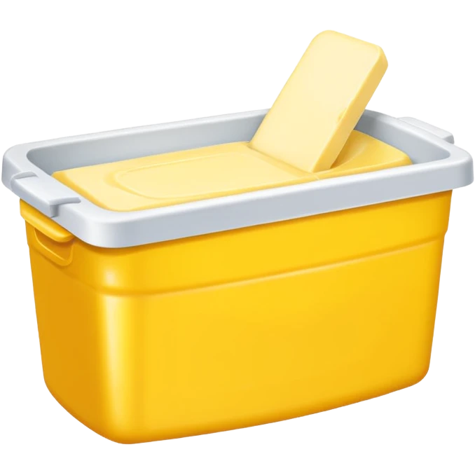 A butter tub emoji