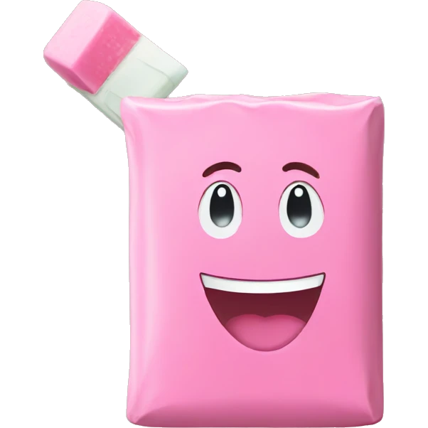 Chewing gum box emoji