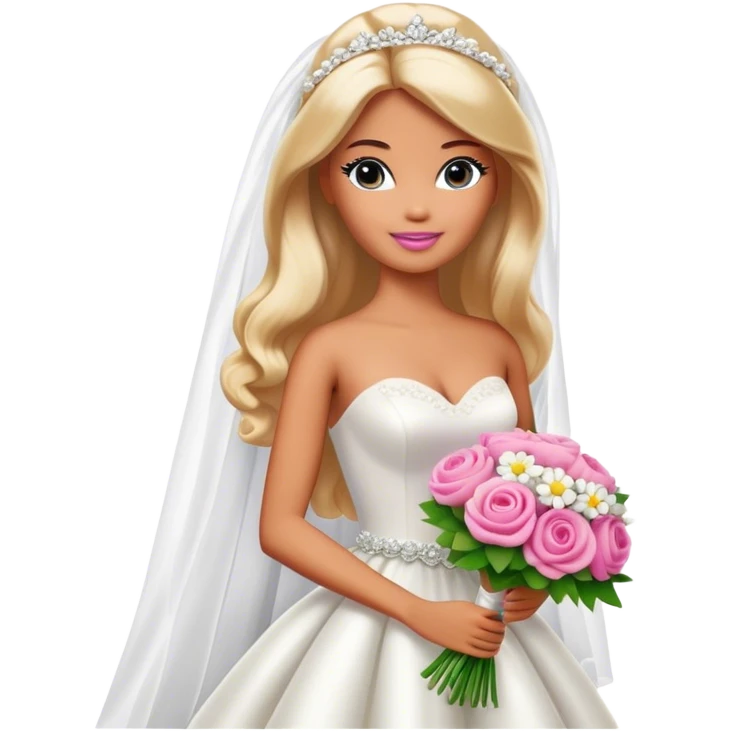 Honeymoon Barbie emoji