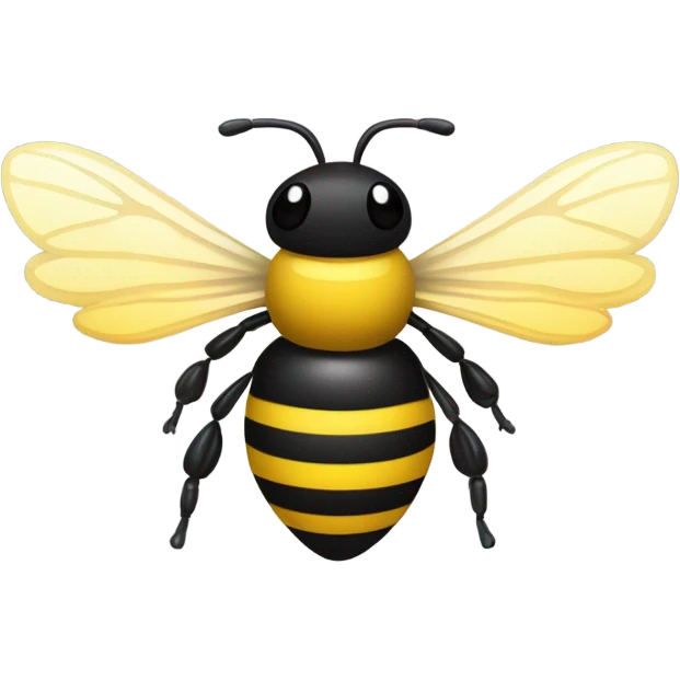 Chubby queen bee emoji