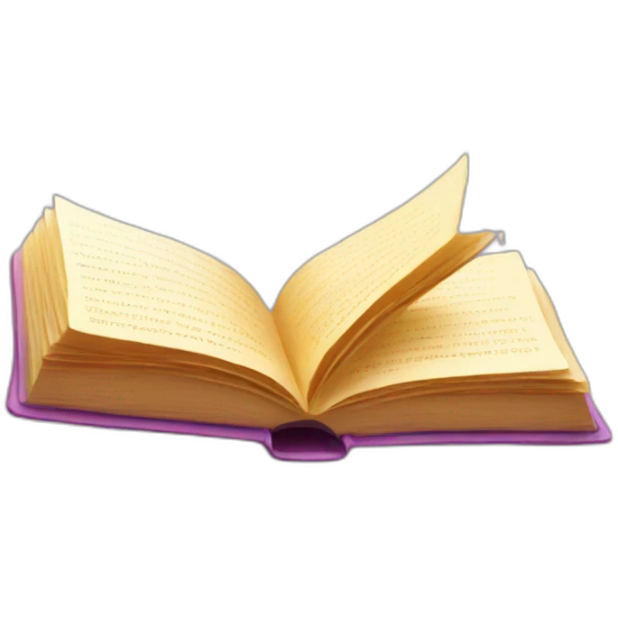 Book with sparkles emoji