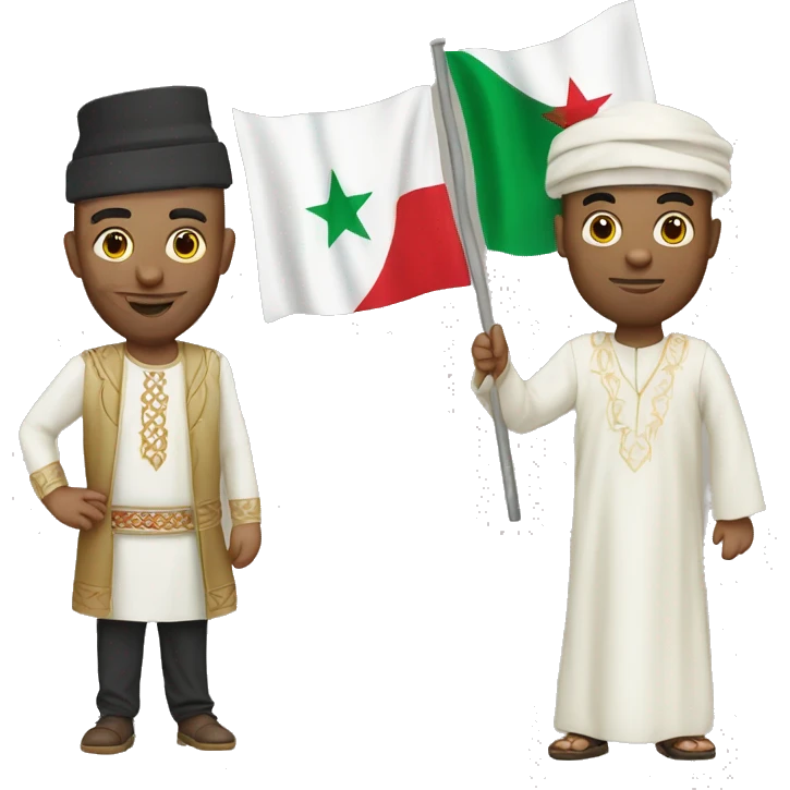 Marocco and algeria emoji