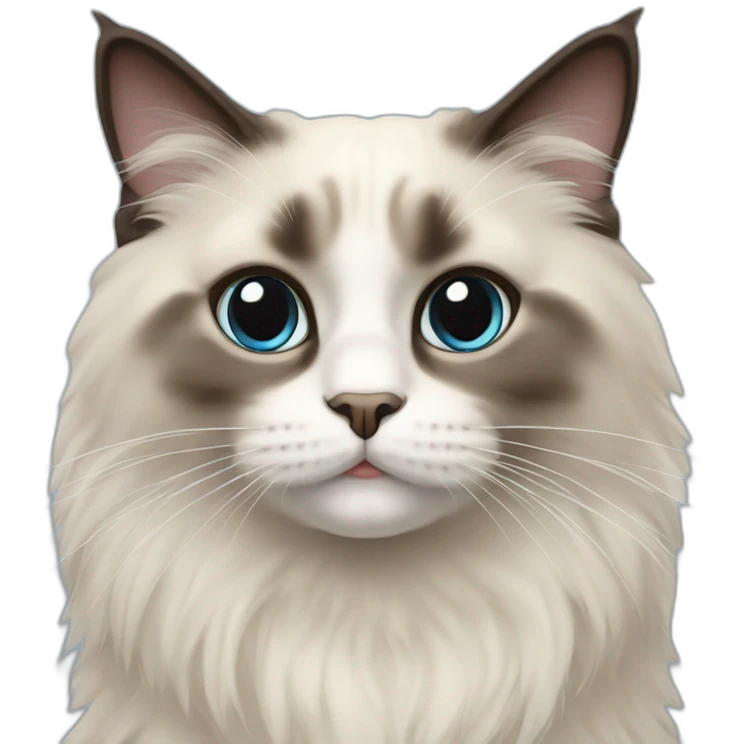 ragdoll cat emoji