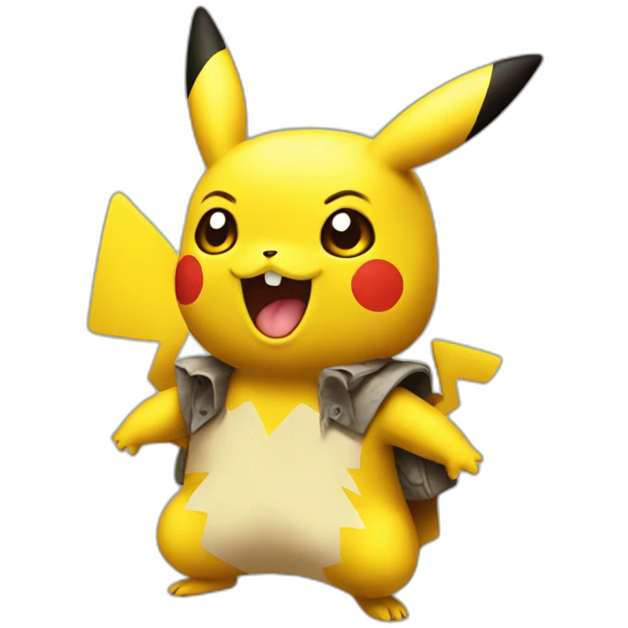 Pikachu Halloween  emoji