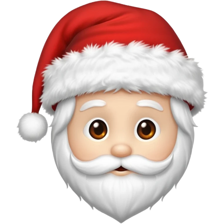 A cute Santa hat with no santa emoji