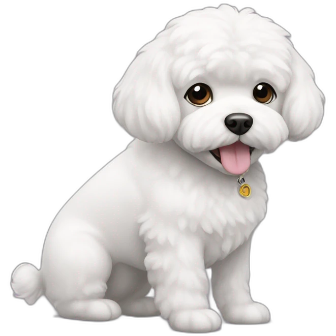 Bichon emoji