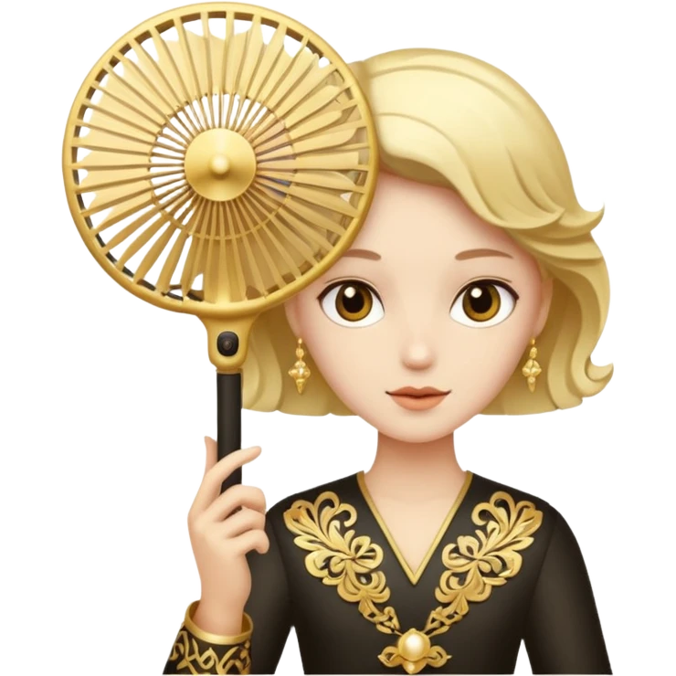 Fan emoji